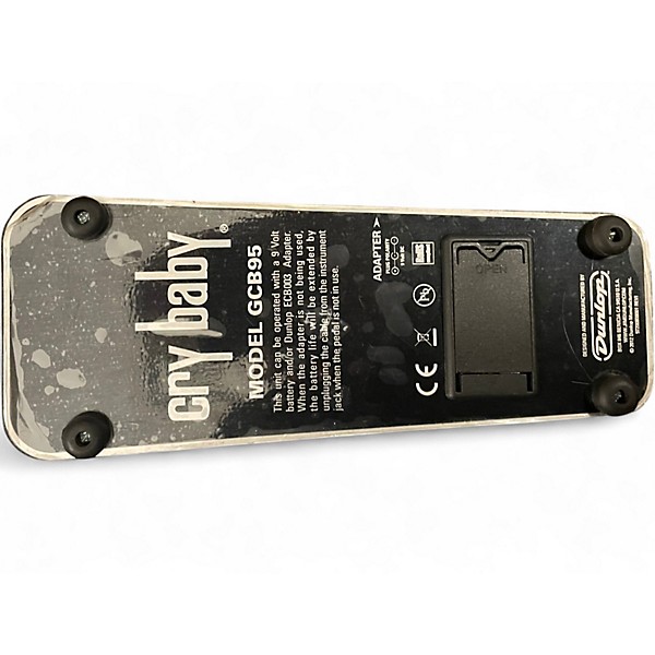 Used Dunlop GCB95 Original Crybaby Wah Effect Pedal