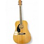 Used Fender CD60 Dreadnought Left Handed Natural Acoustic Guitar thumbnail