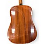 Used Fender CD60 Dreadnought Left Handed Natural Acoustic Guitar