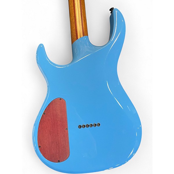 Used Kiesel Aries 6 Blue Solid Body Electric Guitar