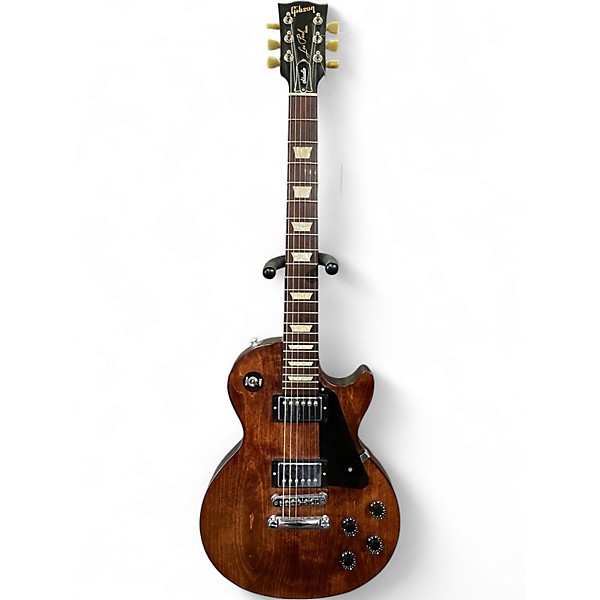 Used 2016 Gibson Les Paul Studio Faded Faded Brown Solid Body Electric Guitar