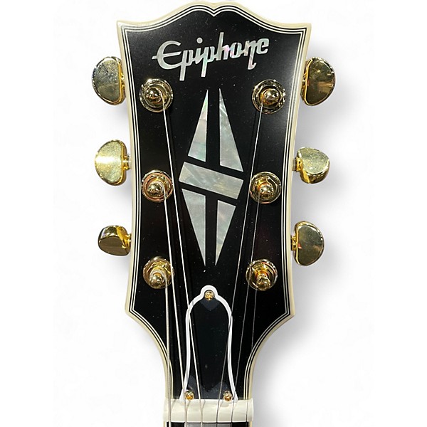 Used Epiphone 1959 ES-355 White Solid Body Electric Guitar