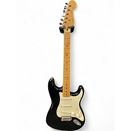 Used Fender Standard Stratocaster Black Solid Body Electric Guitar