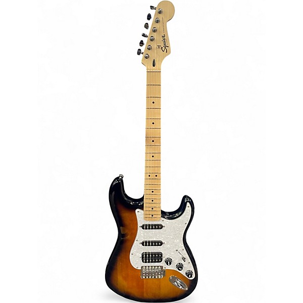 Used Squier Sonic Stratocaster HSS 2 Color Sunburst Solid Body Electric Guitar