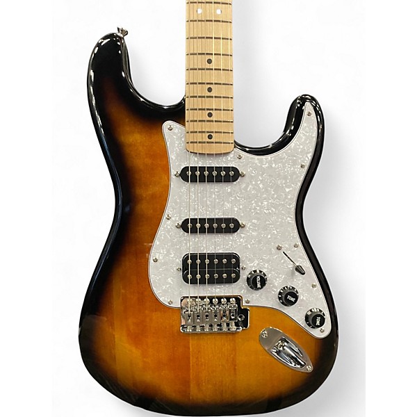 Used Squier Sonic Stratocaster HSS 2 Color Sunburst Solid Body Electric Guitar