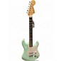 Used Fender Tom Delonge Signature Stratocaster Surf Green Solid Body Electric Guitar