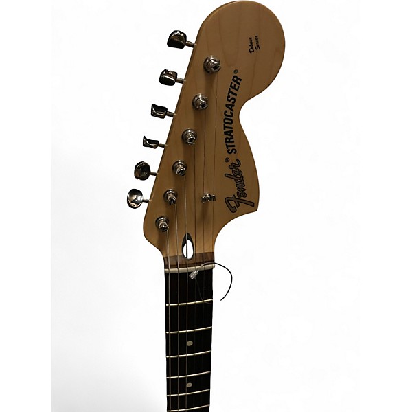 Used Fender Tom Delonge Signature Stratocaster Surf Green Solid Body Electric Guitar