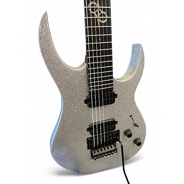 Used 2024 Solar Guitars SBR1.7FRSP Silver Sparkle Solid Body Electric Guitar