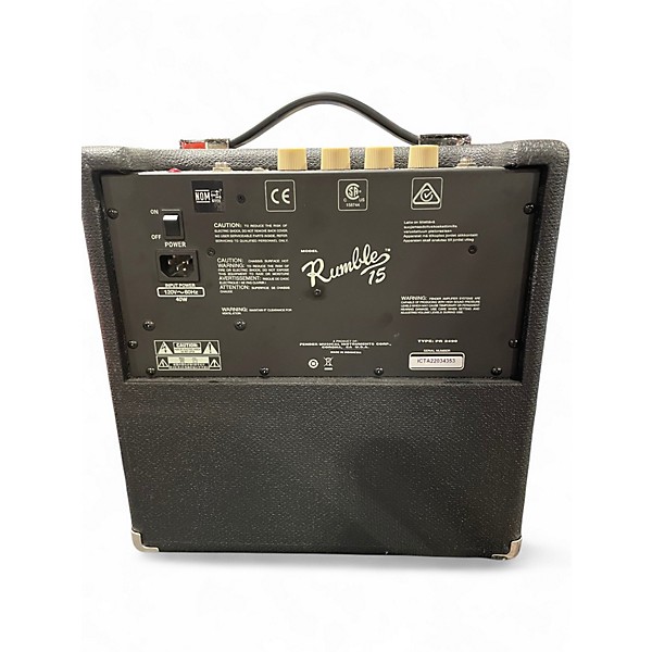 Used Fender rumble 15 Bass Combo Amp