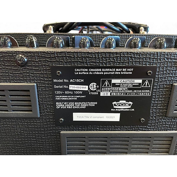 Used VOX AC15CH Tube Guitar Amp Head