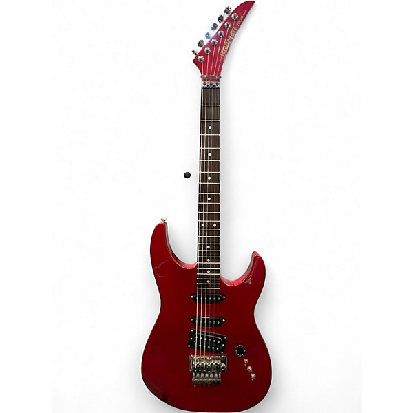 Used Kramer Focus 6000 Red Solid Body Electric Guitar
