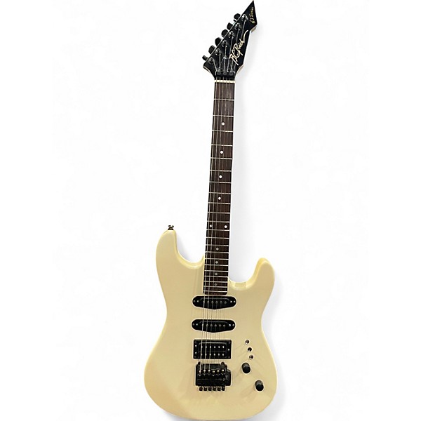 Used B.C. Rich NJ ST111 White Solid Body Electric Guitar