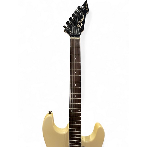 Used B.C. Rich NJ ST111 White Solid Body Electric Guitar