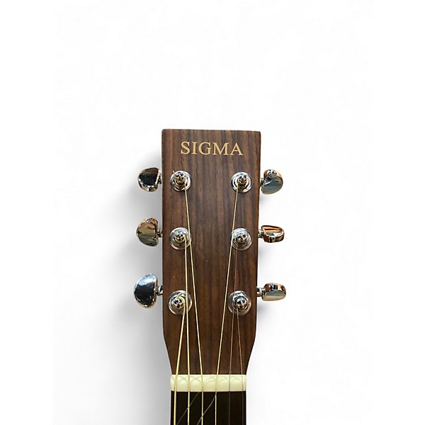 Used SIGMA SD28CE Natural Acoustic Electric Guitar