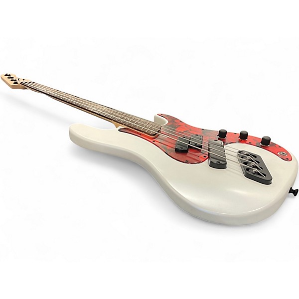 Used Dingwall SP1 Ducati White Electric Bass Guitar