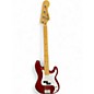 Used Fender Standard Precision Bass Candy Apple Red Electric Bass Guitar thumbnail