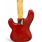 Used Fender Standard Precision Bass Candy Apple Red Electric Bass Guitar