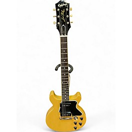 Used Epiphone Les Paul Special Doublecut P90 TV YELLOW Solid Body Electric Guitar