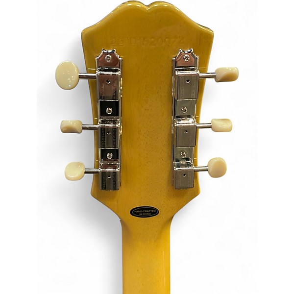 Used Epiphone Les Paul Special Doublecut P90 TV YELLOW Solid Body Electric Guitar