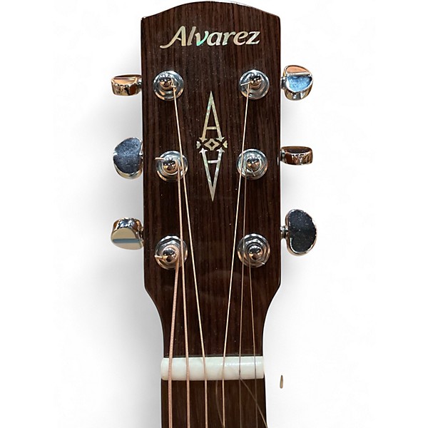 Used Alvarez AGW77CESHB Walnut Acoustic Electric Guitar