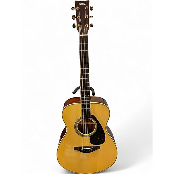 Used Yamaha LS6M Natural Acoustic Guitar