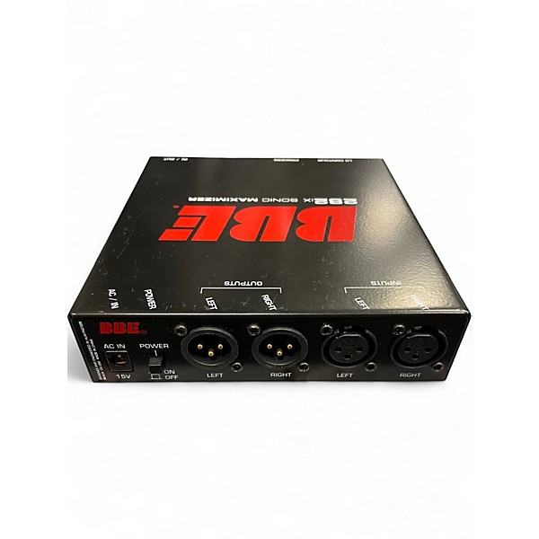 Used BBE 282iX Desktop Sonic Maximizer with Balanced 3-Pin XLR Connections Exciter
