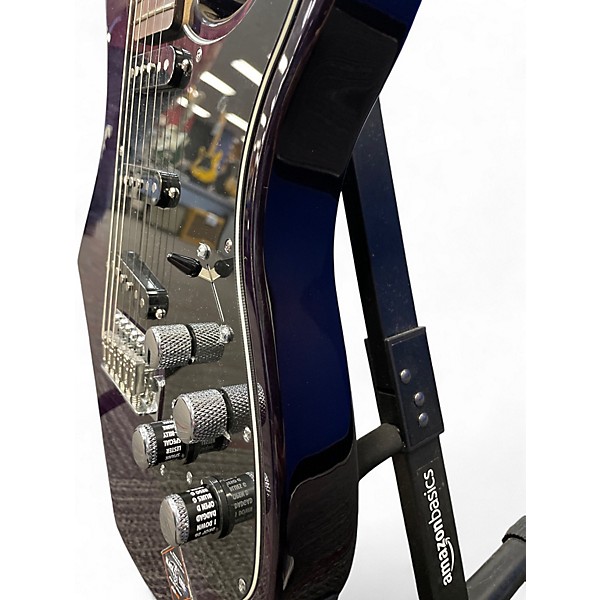Used Line 6 VARIAX STANDARD LIMITED TRANSPARENT PURPLE Solid Body Electric Guitar