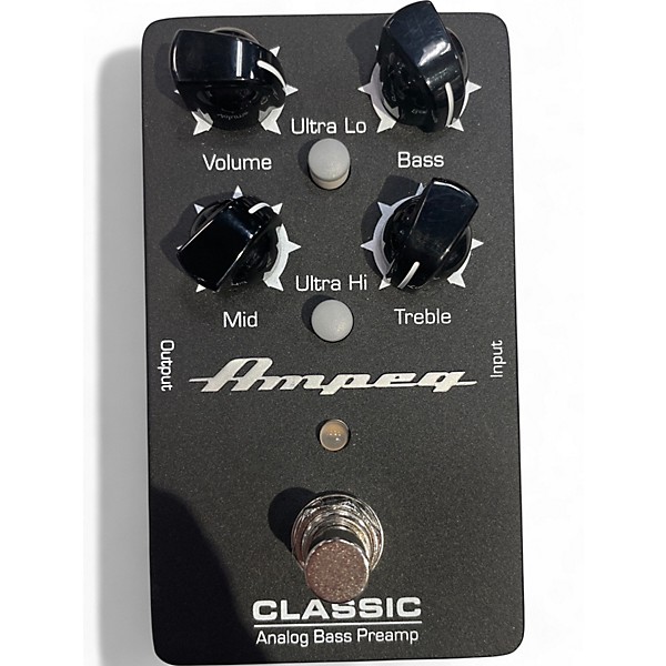 Used Ampeg classic analog bass preamp Effect Pedal