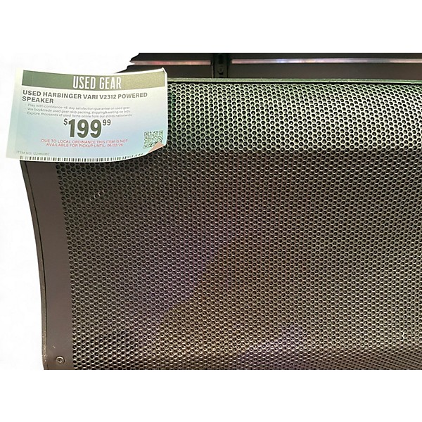 Used Harbinger VARI V2312 Powered Speaker