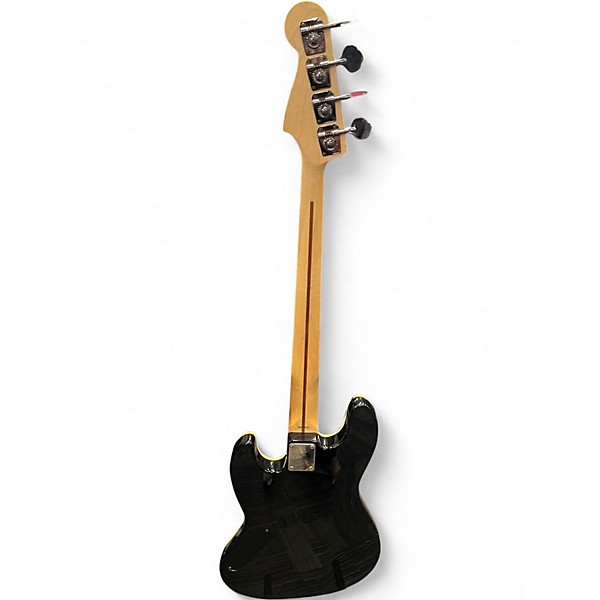 Used Fender Aerodyne 4-String Jazz Bass Black Electric Bass Guitar
