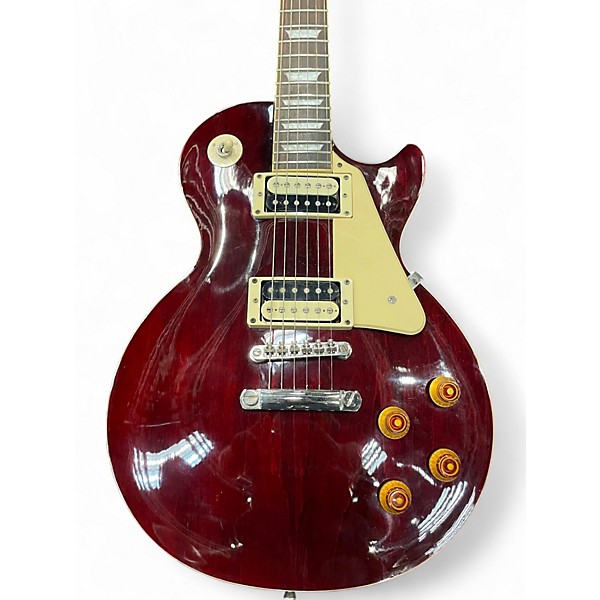 Used Epiphone Les Paul Traditional Pro Wine Red Solid Body Electric Guitar