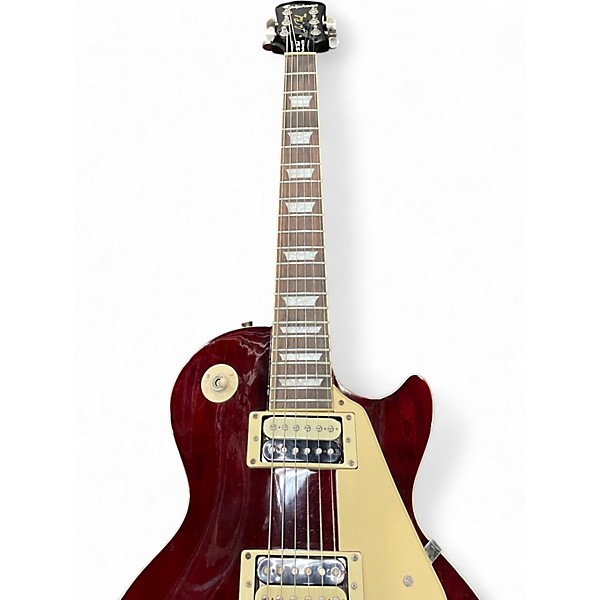 Used Epiphone Les Paul Traditional Pro Wine Red Solid Body Electric Guitar