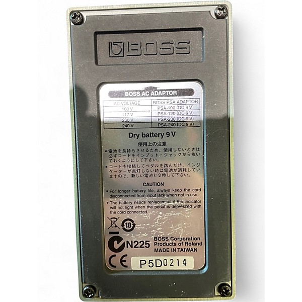 Used BOSS TR2 Tremolo Effect Pedal