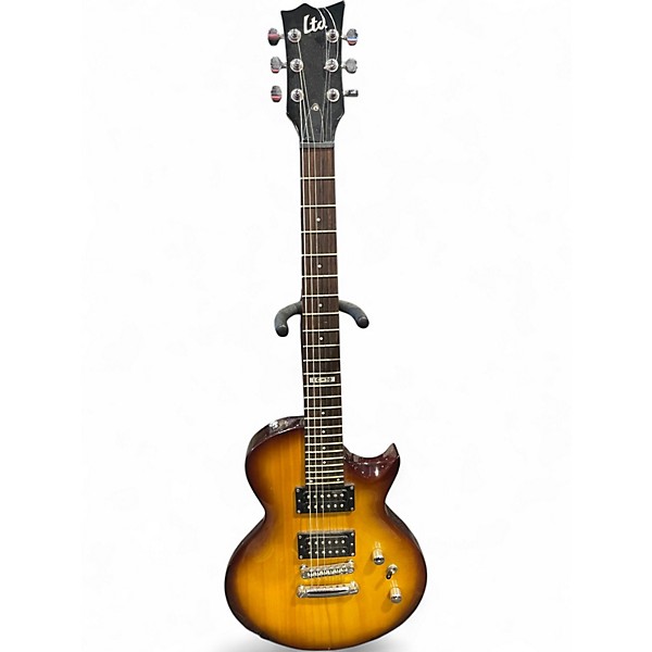 Used ESP LTD EC10 Amber Burst Solid Body Electric Guitar