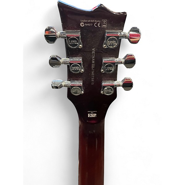 Used ESP LTD EC10 Amber Burst Solid Body Electric Guitar