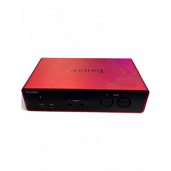 Used Focusrite Scarlett 2i2 Audio Interface