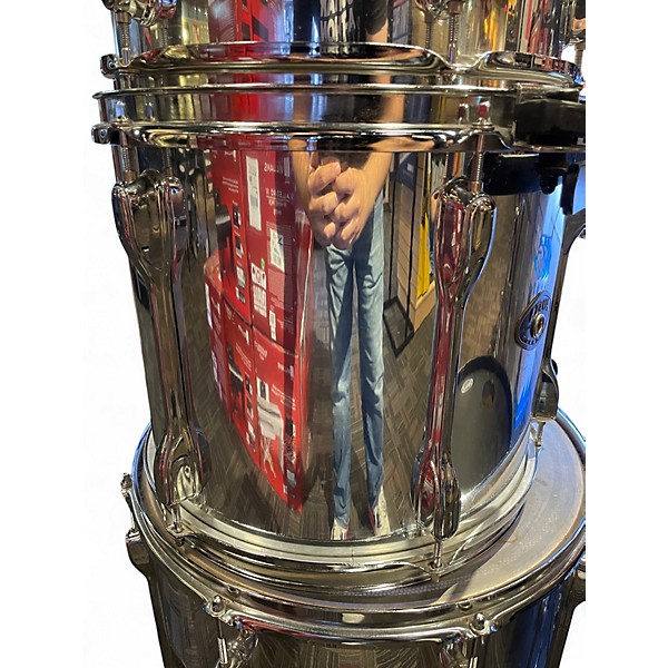Used TAMA 4 Piece Rockstar Chrome Drum Kit