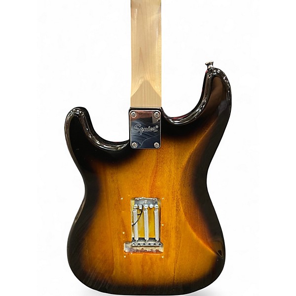 Used Squier sonic stratocaster 2 Tone Sunburst Solid Body Electric Guitar