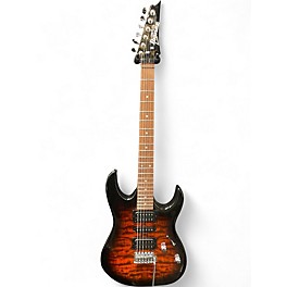 Used Ibanez GIO Trans Amber Solid Body Electric Guitar