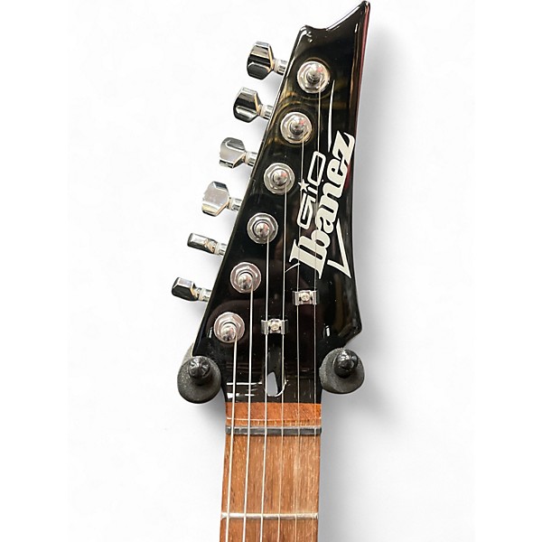 Used Ibanez GIO Trans Amber Solid Body Electric Guitar