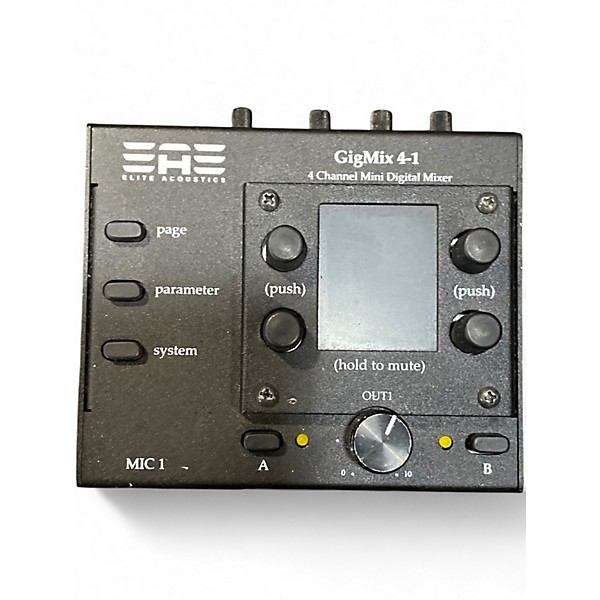 Used Elite Acoustics GigMix 4-1 Digital Mixer