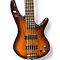 Used Ibanez GSR205 5 String Tobacco Burst Electric Bass Guitar