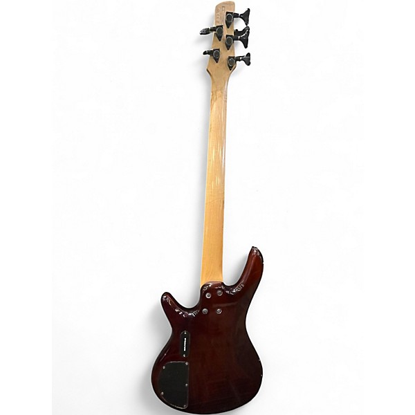 Used Ibanez GSR205 5 String Tobacco Burst Electric Bass Guitar