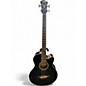 Used Ibanez AEB20E Black Acoustic Bass Guitar thumbnail