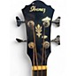 Used Ibanez AEB20E Black Acoustic Bass Guitar