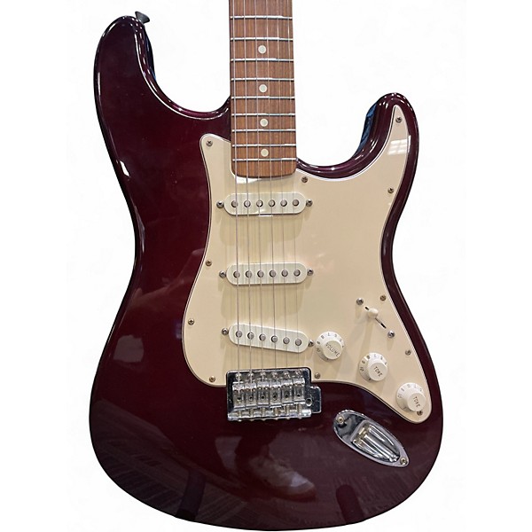 Used Fender Standard Stratocaster OXBLOOD Solid Body Electric Guitar