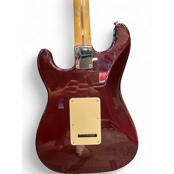 Used Fender Standard Stratocaster OXBLOOD Solid Body Electric Guitar