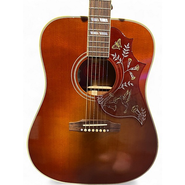 Used Gibson Custom Shop 1960 Hummingbird Heritage Cherry Sunburst Acoustic Electric Guitar