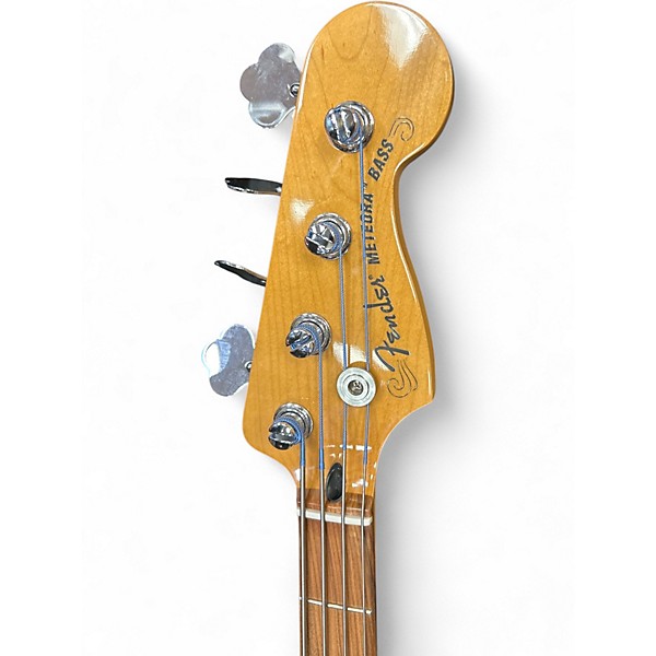 Used 2022 Fender METEORA TEQUILA SUNRISE Electric Bass Guitar