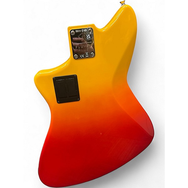 Used 2022 Fender METEORA TEQUILA SUNRISE Electric Bass Guitar